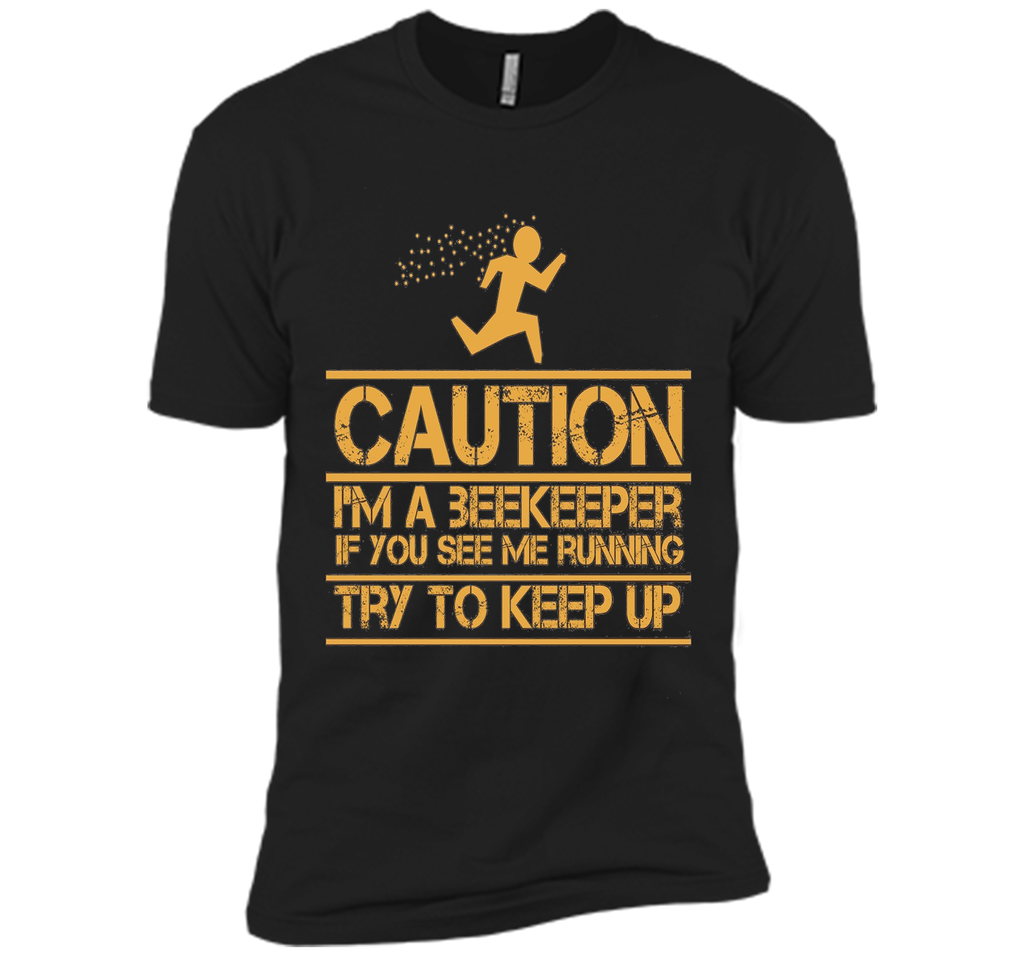 Cool Design: Caution Beekeeper Funny T-shirt