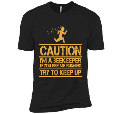 Cool Design: Caution Beekeeper Funny T-shirt
