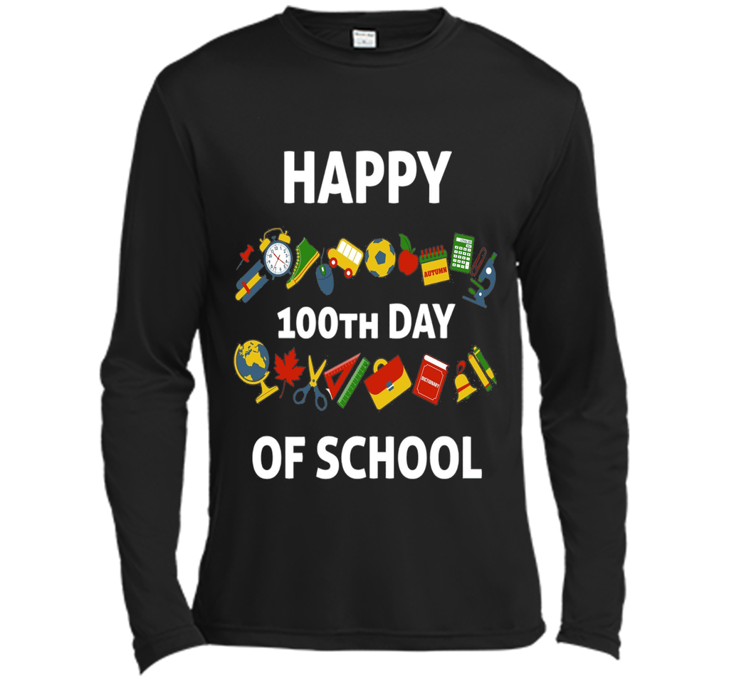 100th Day of School T-Shirt Happy 100th Day of School Tee