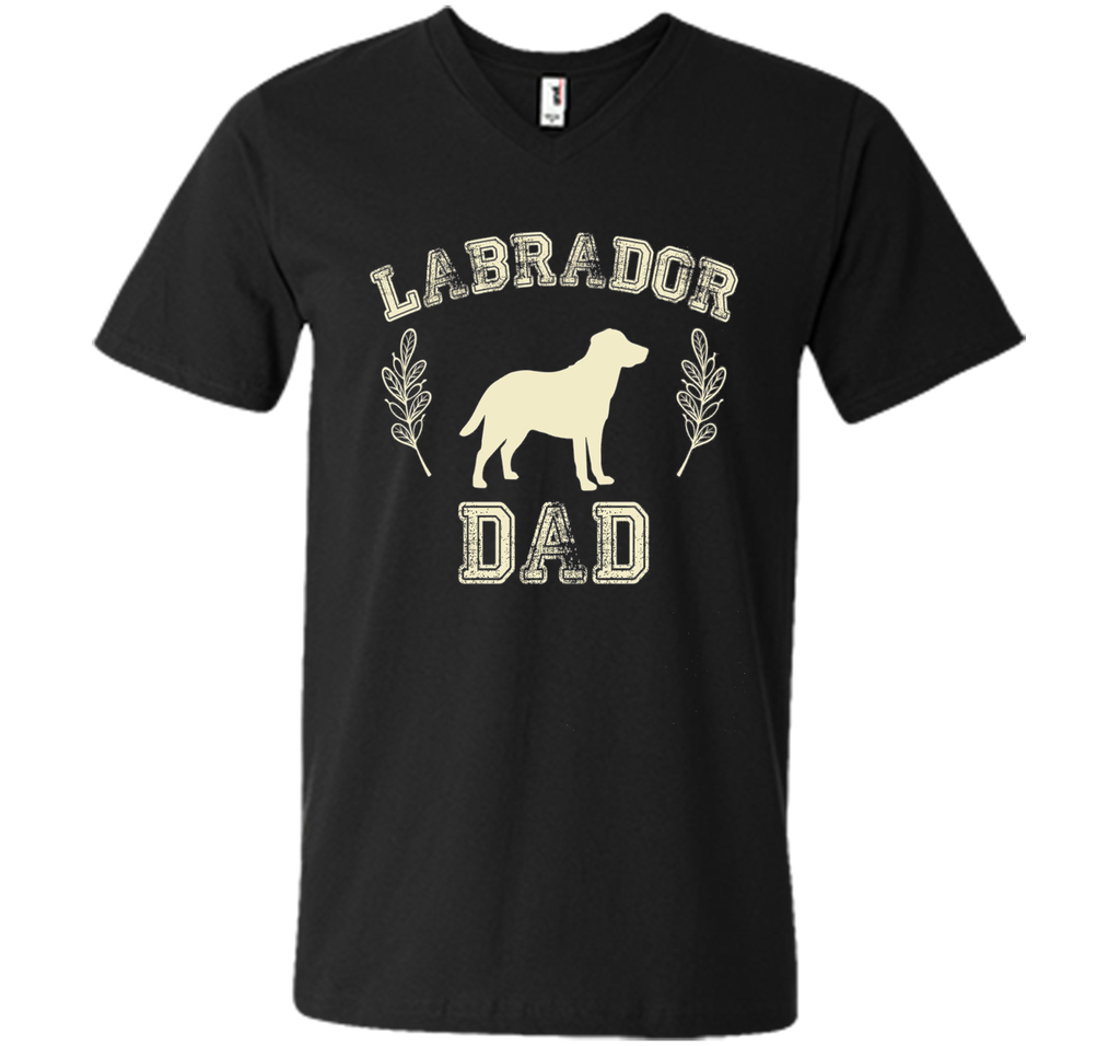Labrador Retriever Dad Shirt Dog Lover Father's Day Gift
