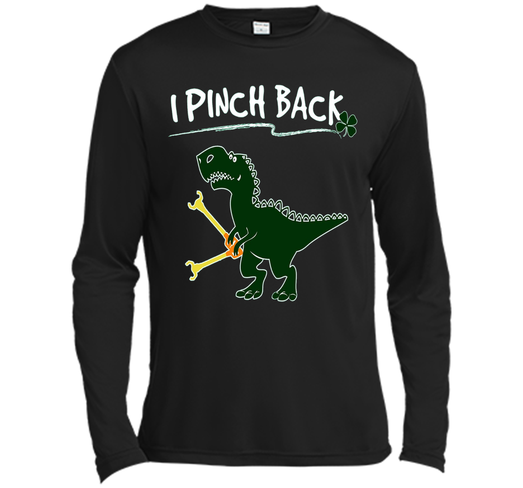 I Pinch Back Dinosaur Tshirt - Kids St Patricks Day Shirts