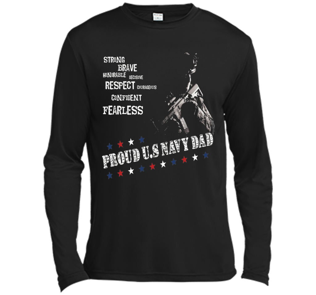 Mens Proud US Navy Dad Shirt, Pride Memorial Day T-Shirt