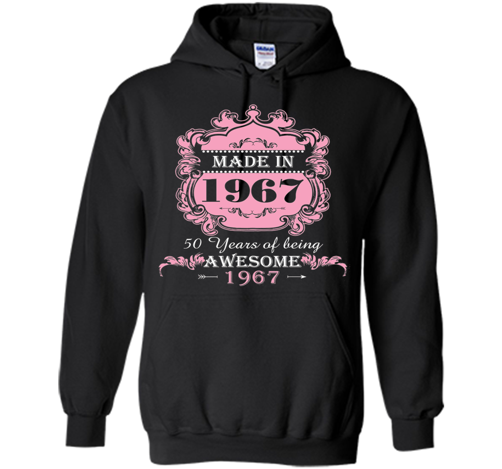 Made In 1967 T Shirt- 50 Years Old 50th Birthday Gift