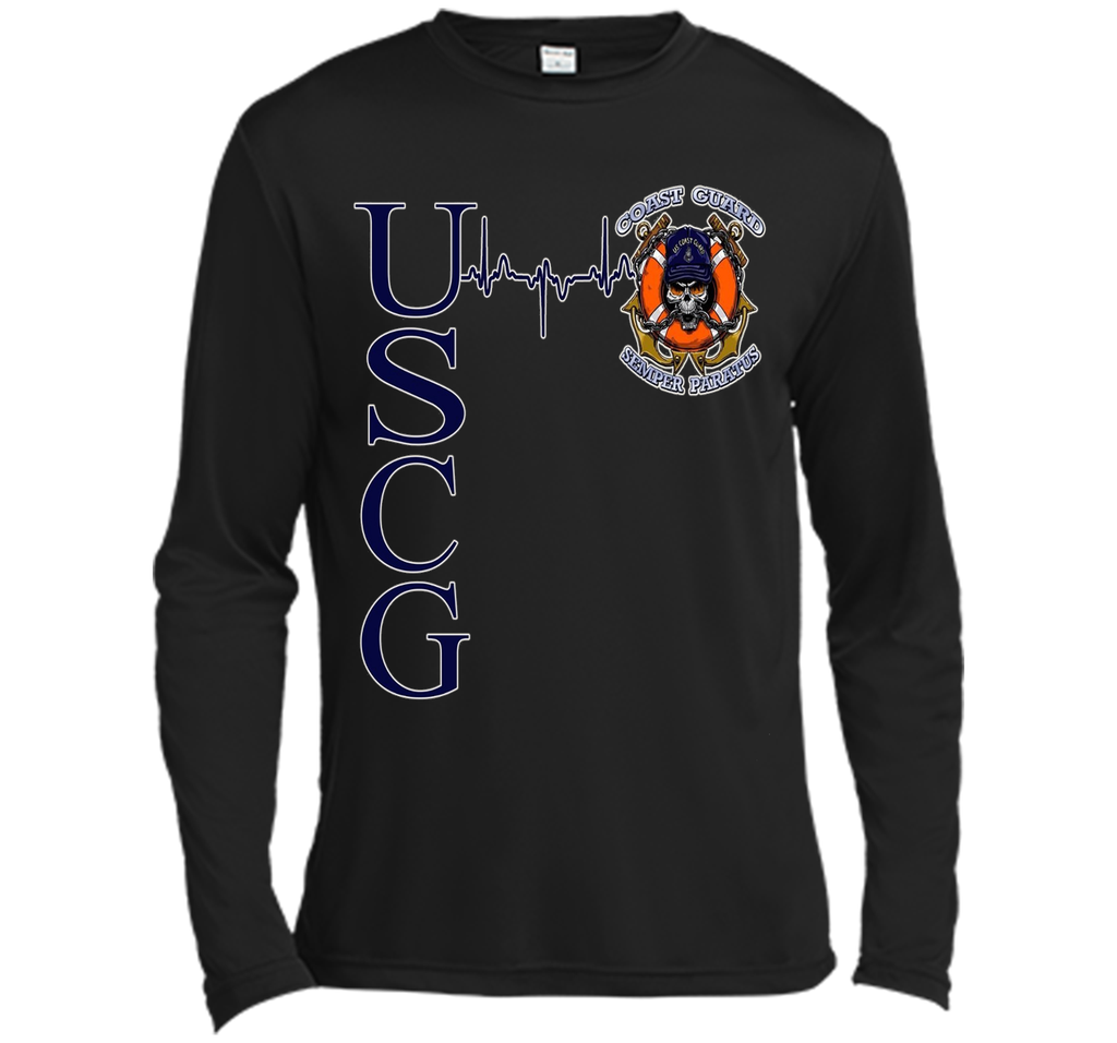 Coast Guard Heartbeat T-Shirt cool shirt