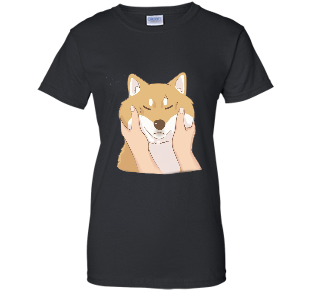 Cute Shiba Inu Shirt: Chubby Cheeks T-shirt