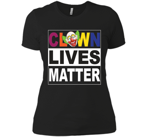 Clown Lives Matter T Shirt Happy Red Nose Clown Parody