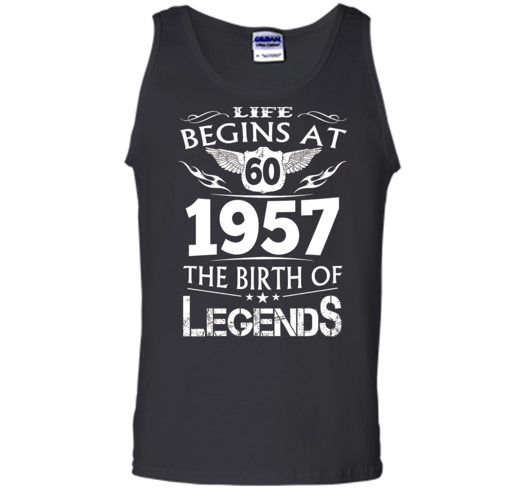 Life Begins At 60 1957 The Birth Of Legends T-Shirt t-shirt
