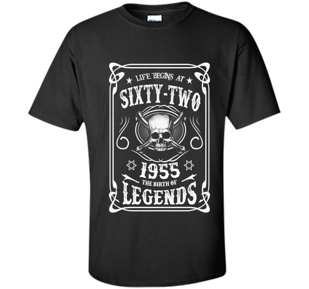 Life begins at 62 - 1955 - the birth of legends (v.2017) cool shirt