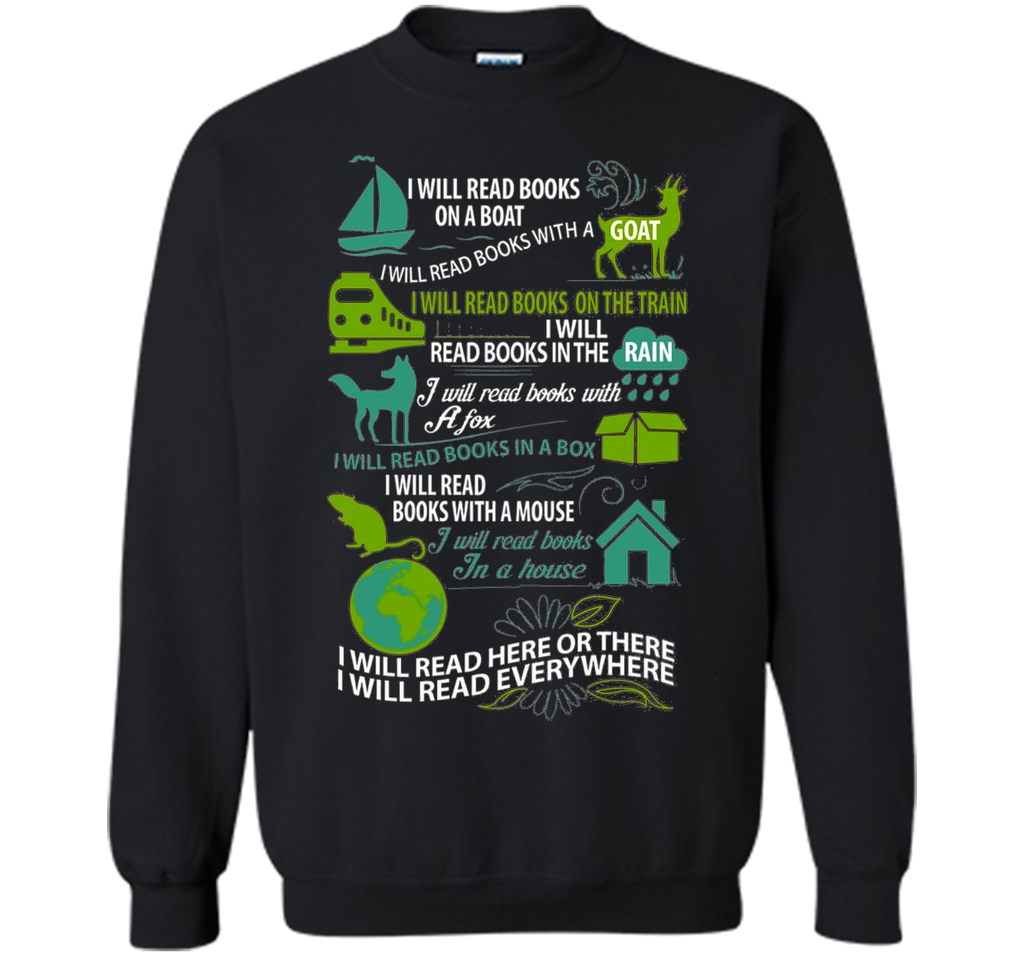 Read Books Shirt - I Will Read Books On A Boat, I Will ...