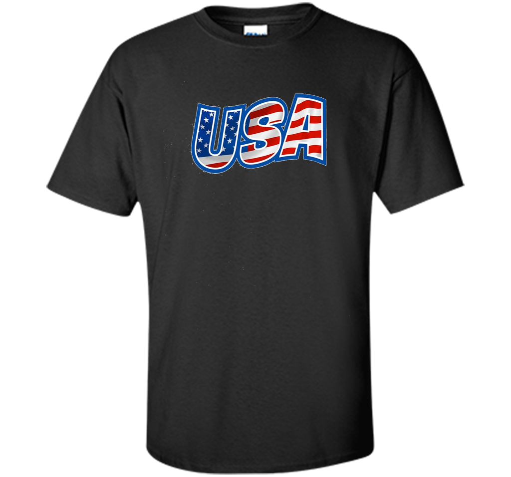 USA American Flag - Independence Day 4th of July T-shirt