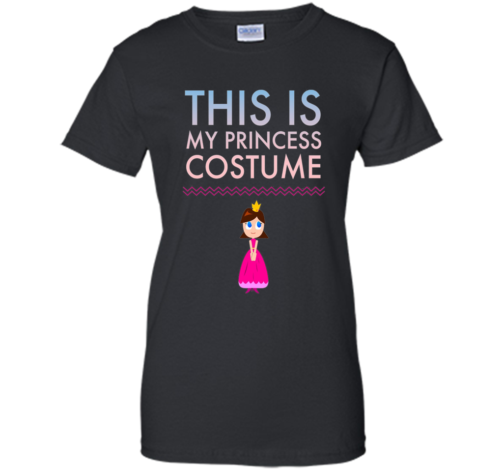 Funny Halloween TShirt Costume This is my Princess Costume