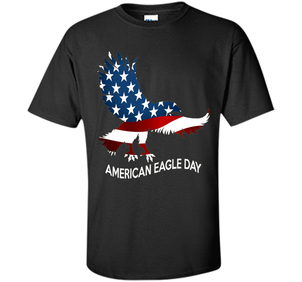 American Eagle Day Flag T Shirt, Gift For Amwrican Eagle Day