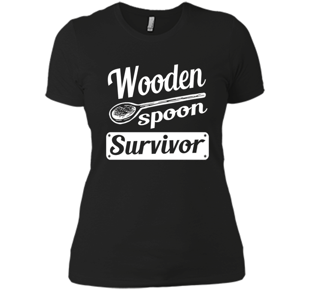 Wooden Spoon Survivor Funny t-shirt