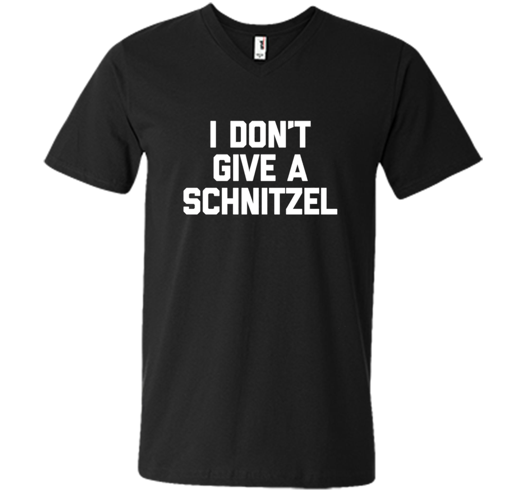 I Don't Give A Schnitzel T-Shirt funny saying german novelty