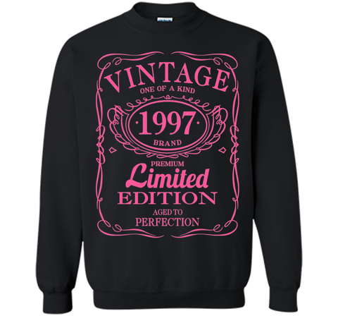 20th Birthday Gift Vintage 1997 Limited Edition T-Shirt Pink
