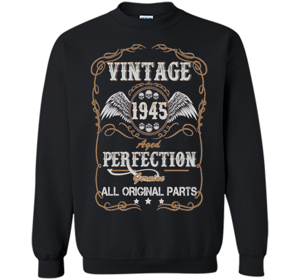 Birthday Year Gift Vintage 1945 All Original Parts T-Shirt