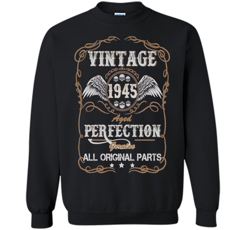 Birthday Year Gift Vintage 1945 All Original Parts T-Shirt