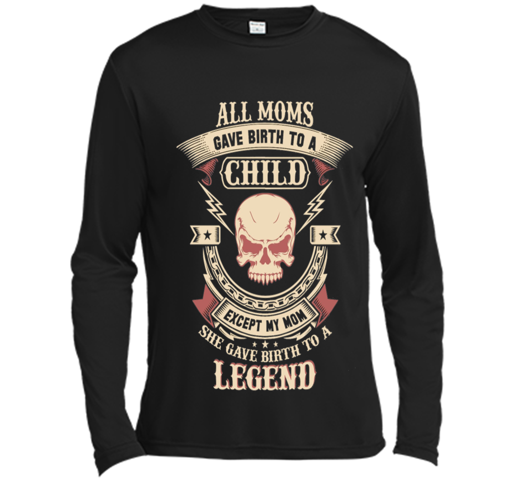 She Gave Birth To A Lineman Legend T-Shirt
