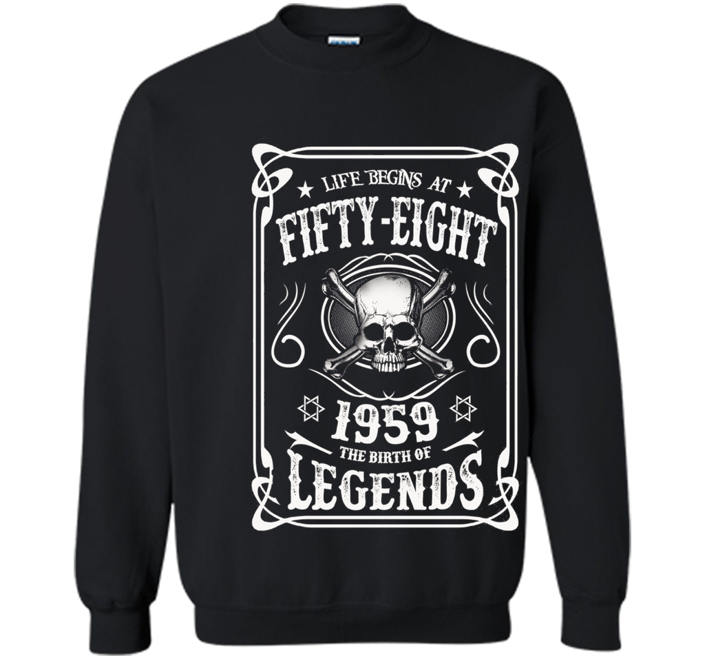Life begins at 58 - 1959 - the birth of legends (v.2017) cool shirt