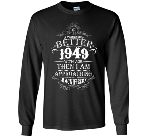 68th Years Old 1949 Vintage Awesome T-Shirt Gift Birthday