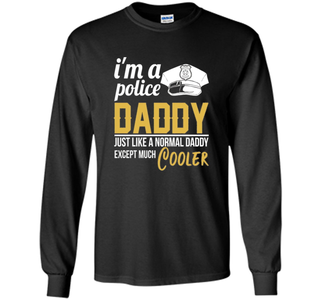 Police Daddy Father's Day shirt - cute gift