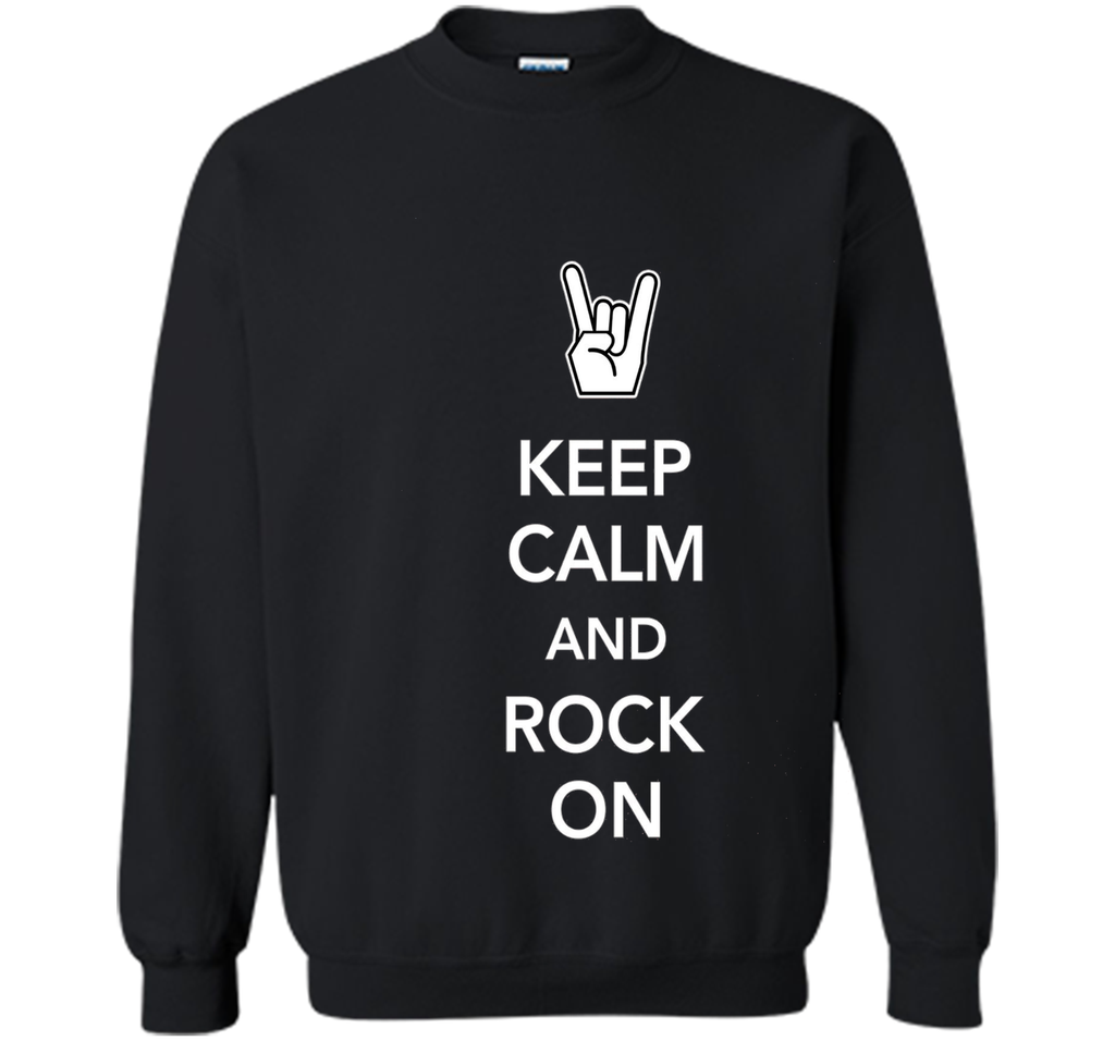 Keep Calm And Rock ON Metal T-Shirt