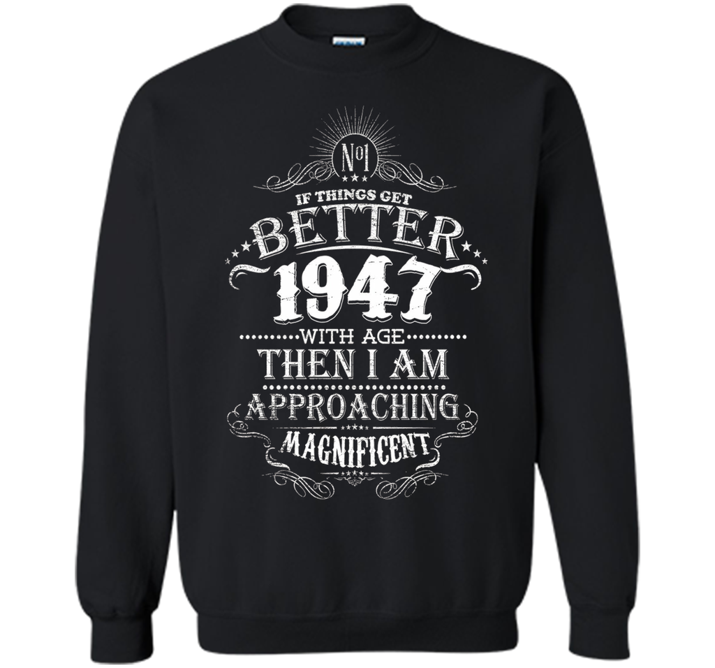 69th Years Old 1947 Vintage Awesome T-Shirt Gift Birthday