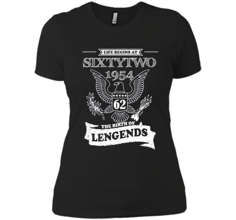1954 Life Begins At Sixty-two The Birth Of Legends! t-shirt