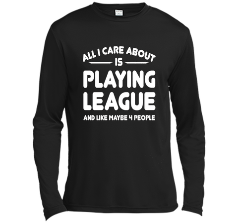 All i cares about is playings leagues tshirt