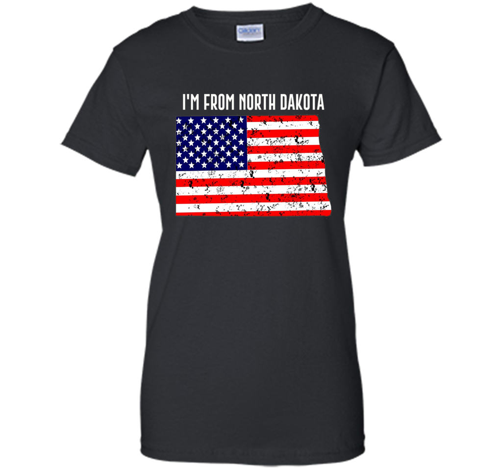 Proud of Dakota USA flag Independence day Tshirt