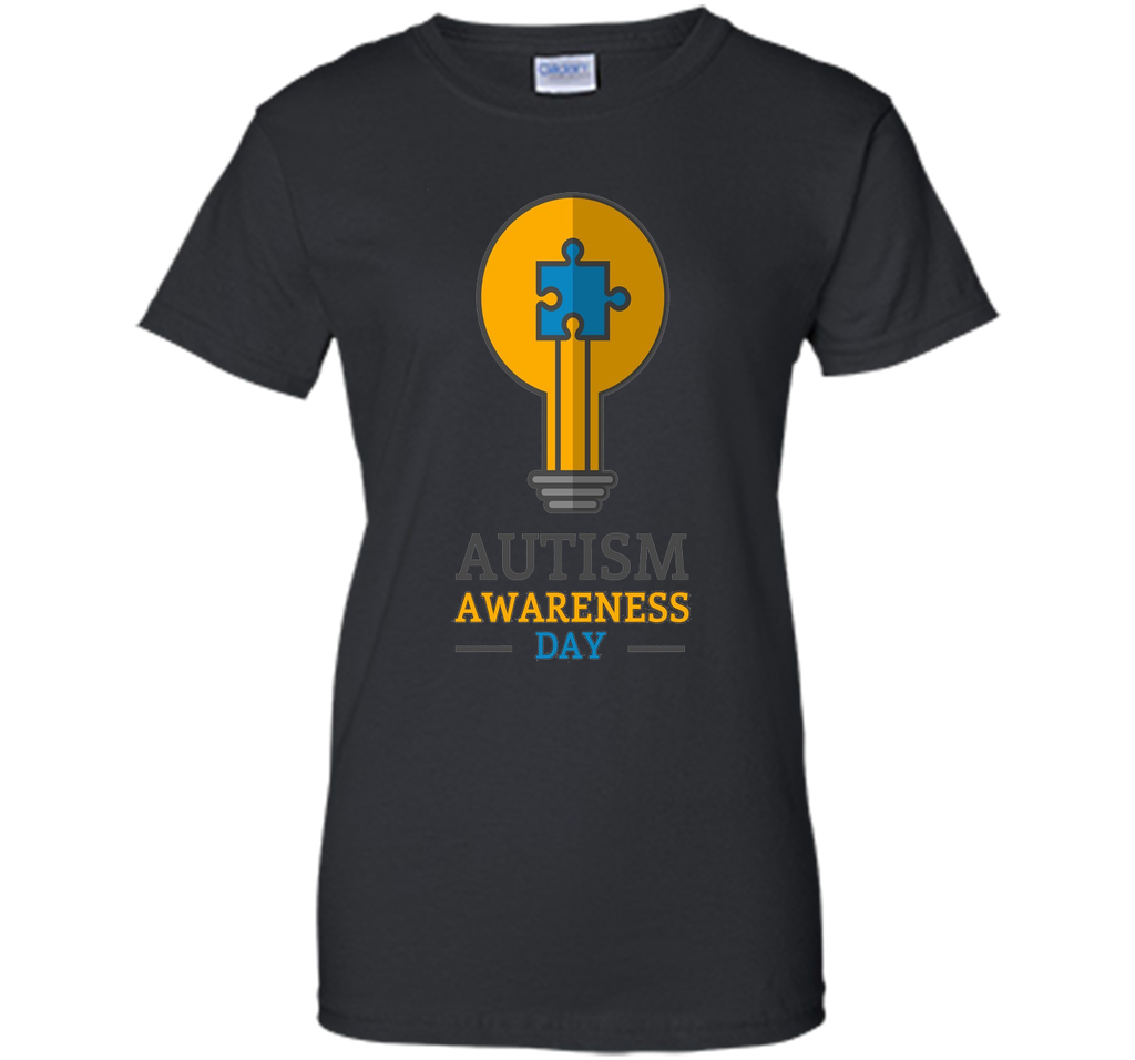 Autism Awareness Day Light It Up Blue T-Shirt