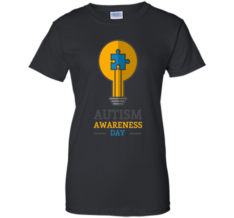 Autism Awareness Day Light It Up Blue T-Shirt