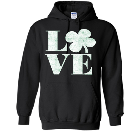 Cute Vintage Love Shamrock St. Patrick's Day Shirt