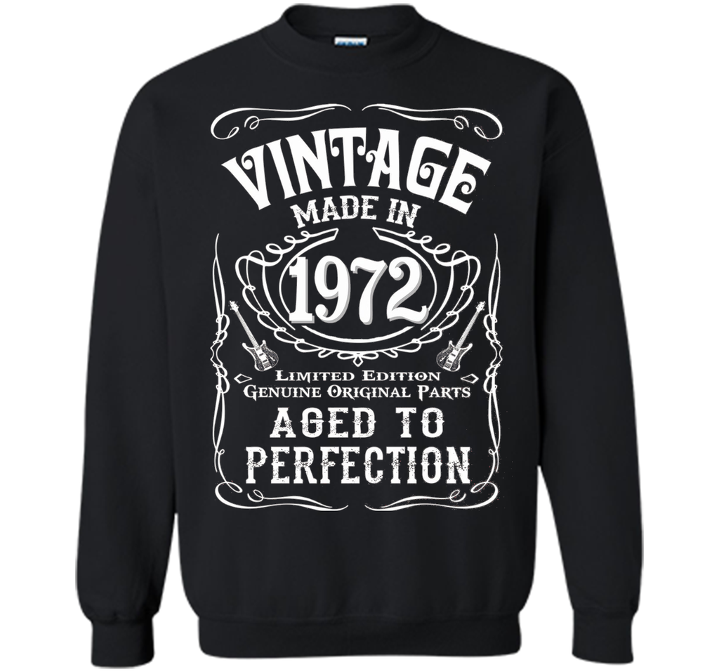 Vintage Made In 1972 Birthday Gift Idea T Shirt