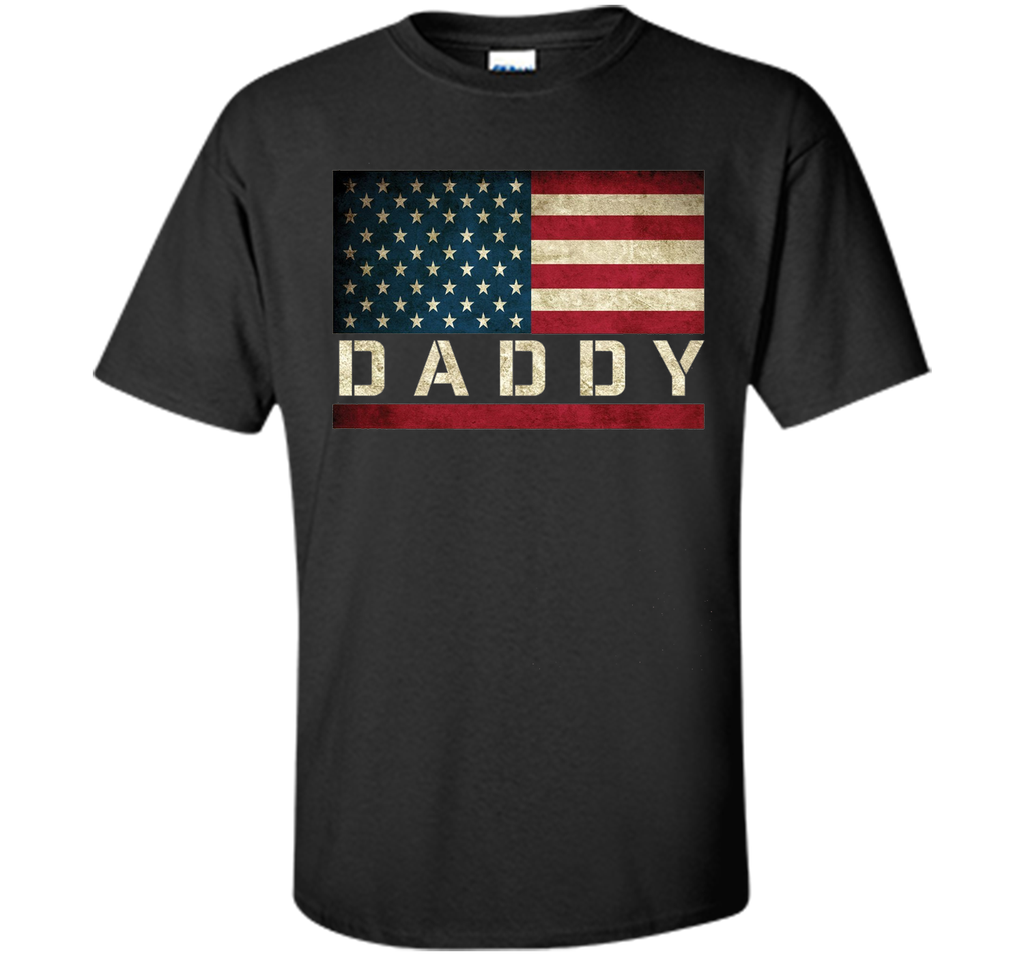 American Daddy Flag Independence Day T-shirt