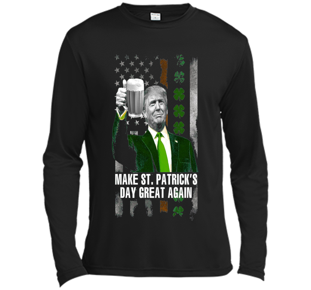 Make St patricks day great again Trump Shirt