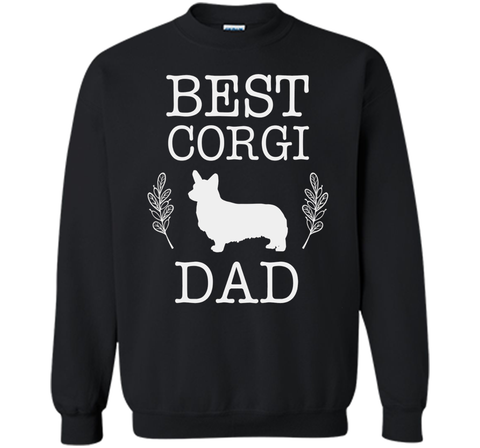 Best Corgi Dad Shirt Funny Father's Day Gift Dog Lover Corgi