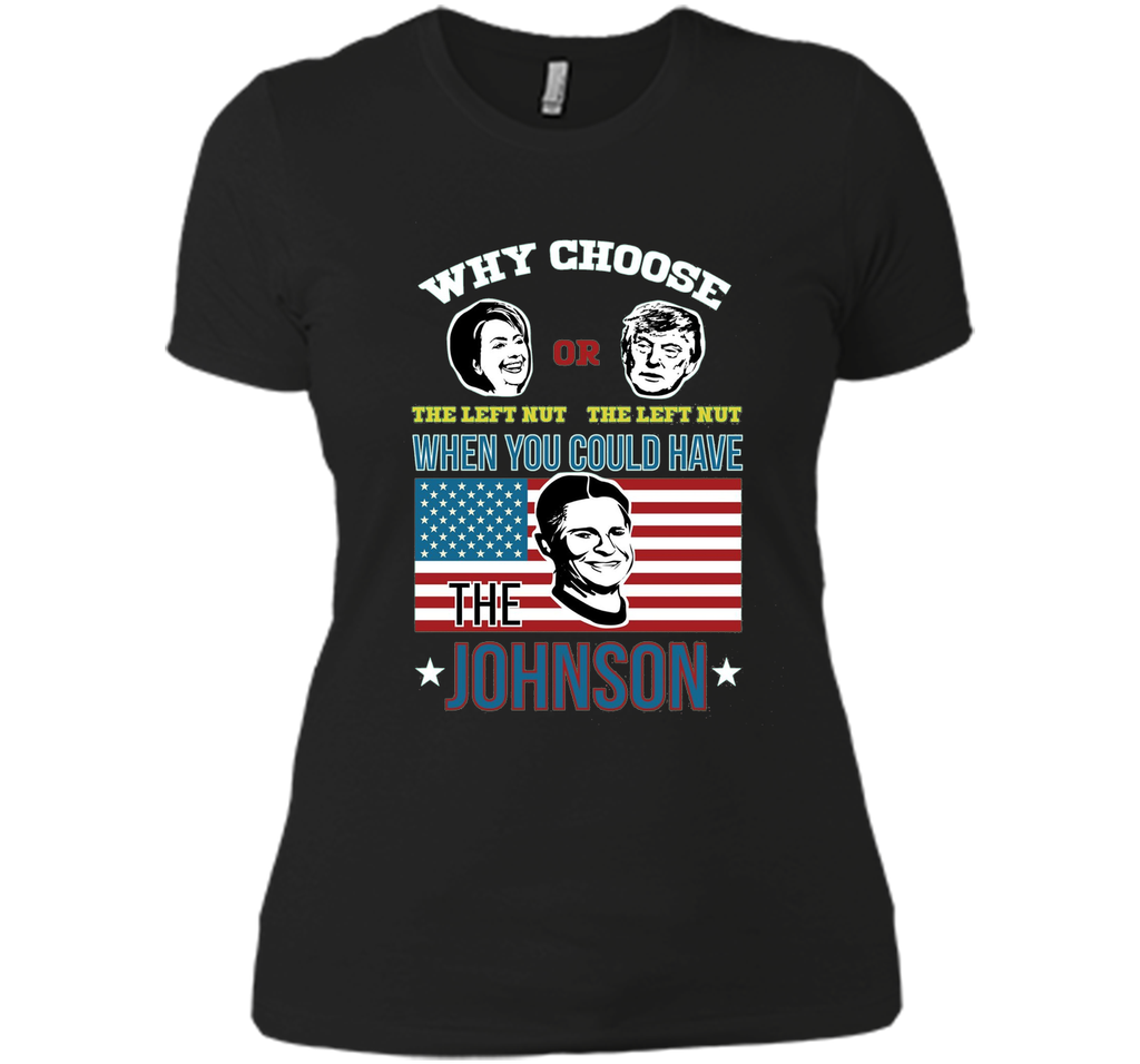 Why Choose The Left Nut Or The Right Nut T-Shirt