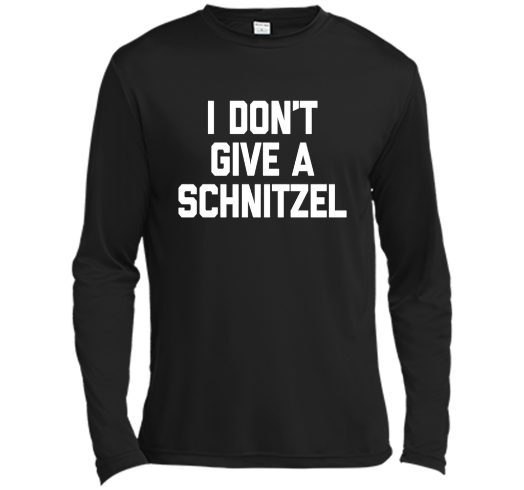 I Don't Give A Schnitzel T-Shirt funny saying german novelty