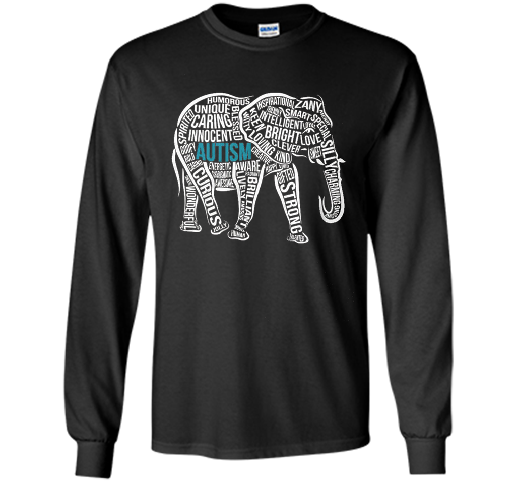 Autism Awareness Elephant T shirt