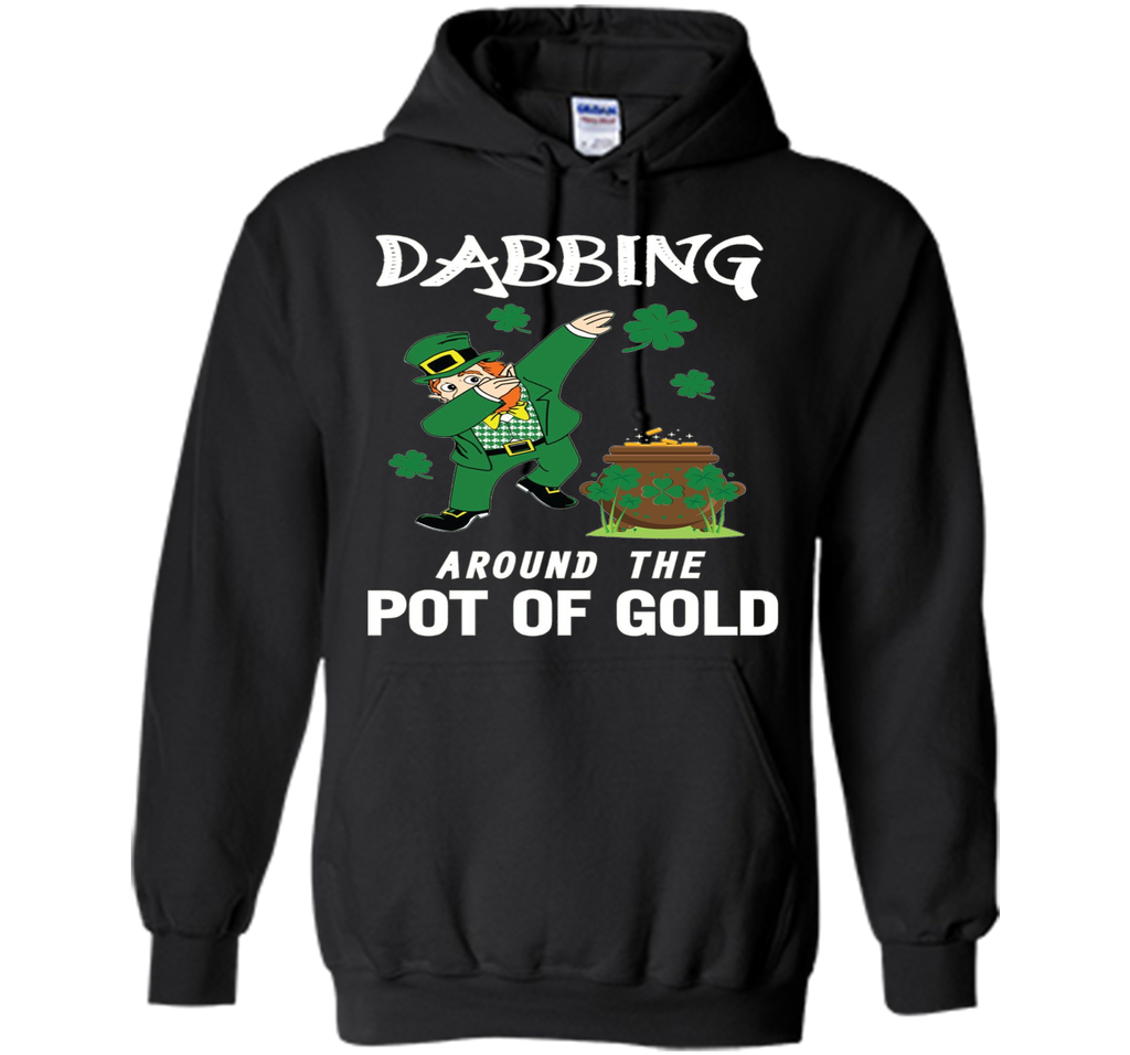 Dabbing Leprechaun Saint Patricks Day T-Shirt for Boys Girls