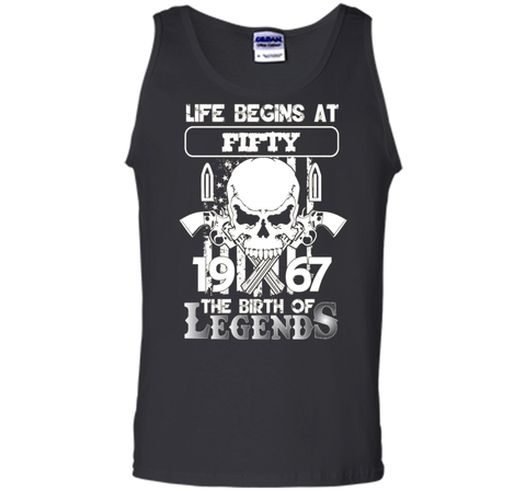 50th Birthday Gifts 1967 The Birth Of Legends T-Shirt shirt