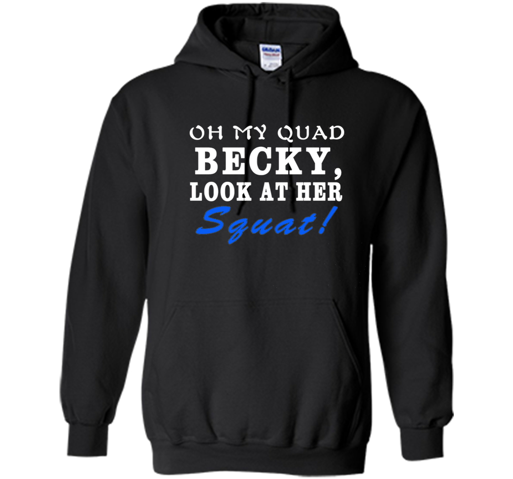 Oh My Quad Becky squat t-shirt sdf
