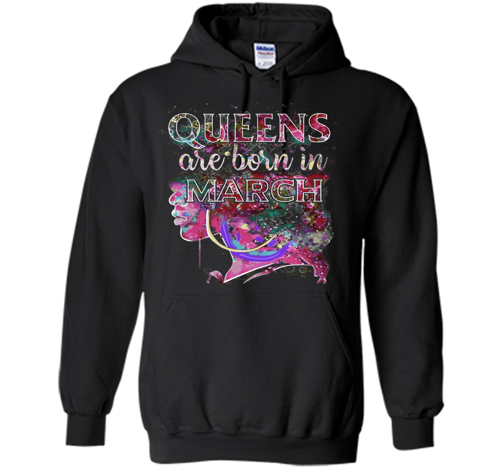 March Queens, Colorful Birthday T-Shirt