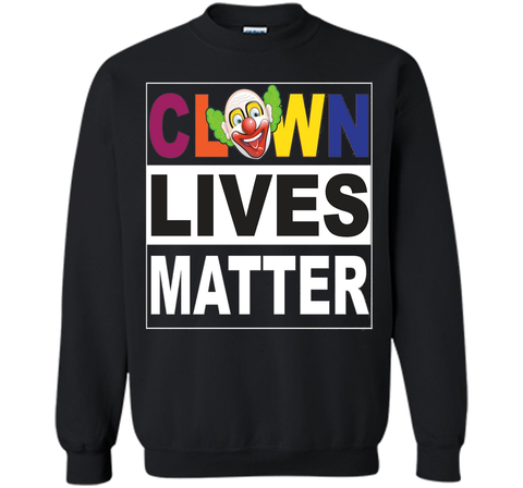 Clown Lives Matter T Shirt Happy Red Nose Clown Parody