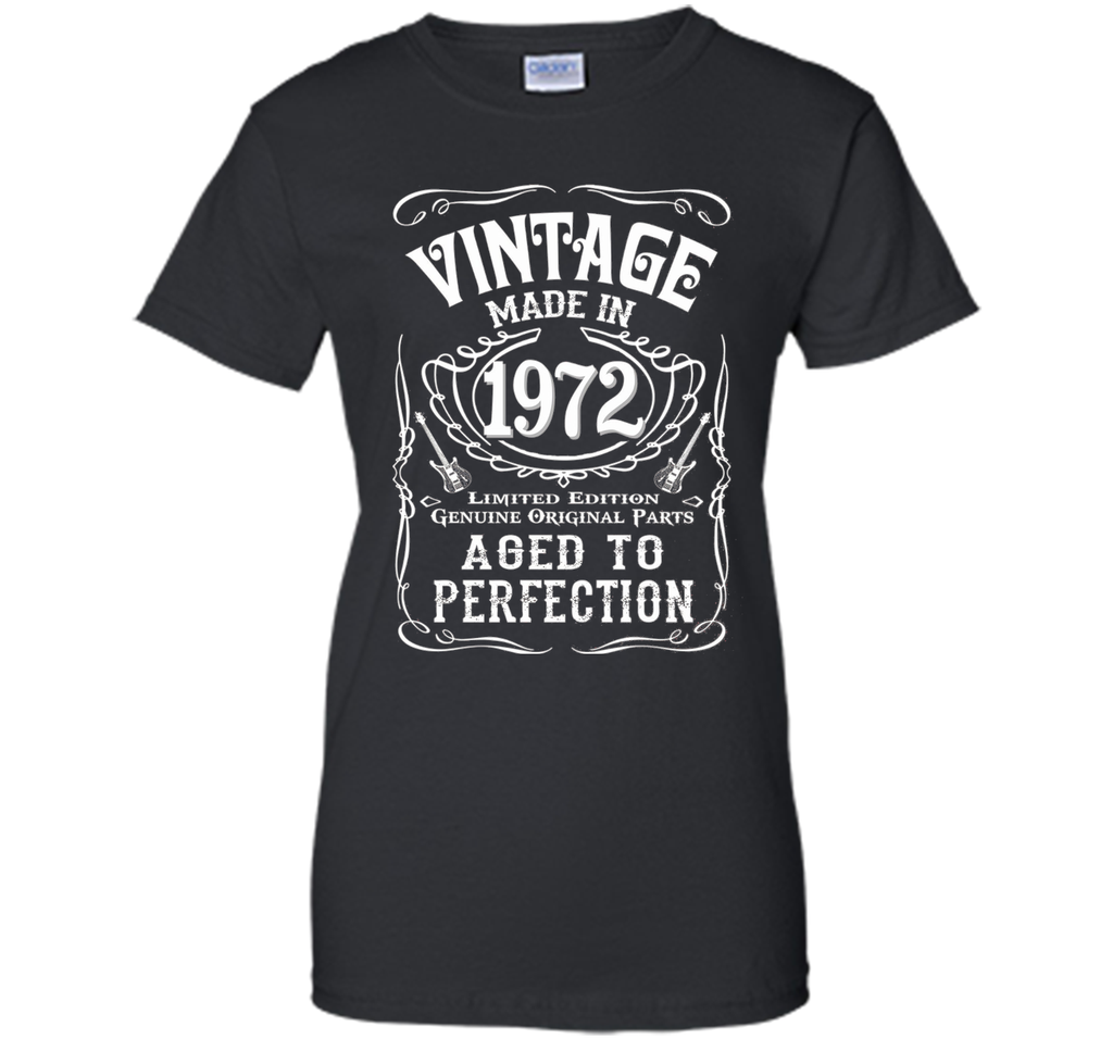 Vintage Made In 1972 Birthday Gift Idea T Shirt