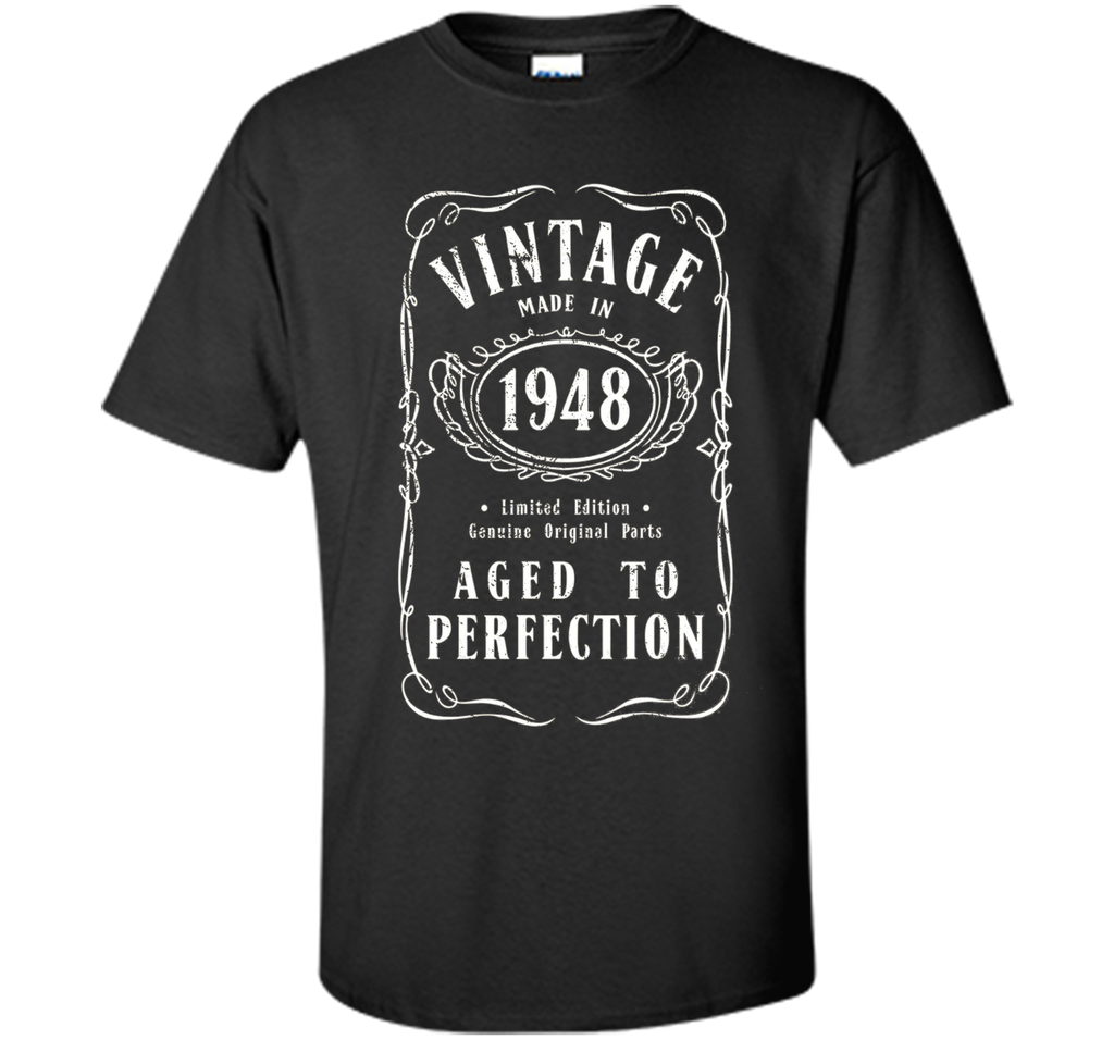 Vintage Made In 1948 Birthday Gift Idea T Shirt