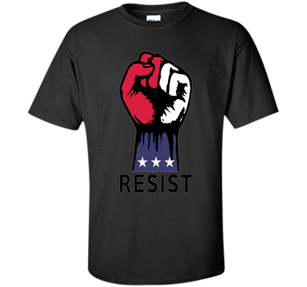 Resistance Fist Fight Political Corruption USA T-shirt