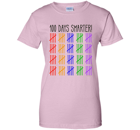 100 Days Smarter Counting 100th Day Teacher/Kids T-Shirt
