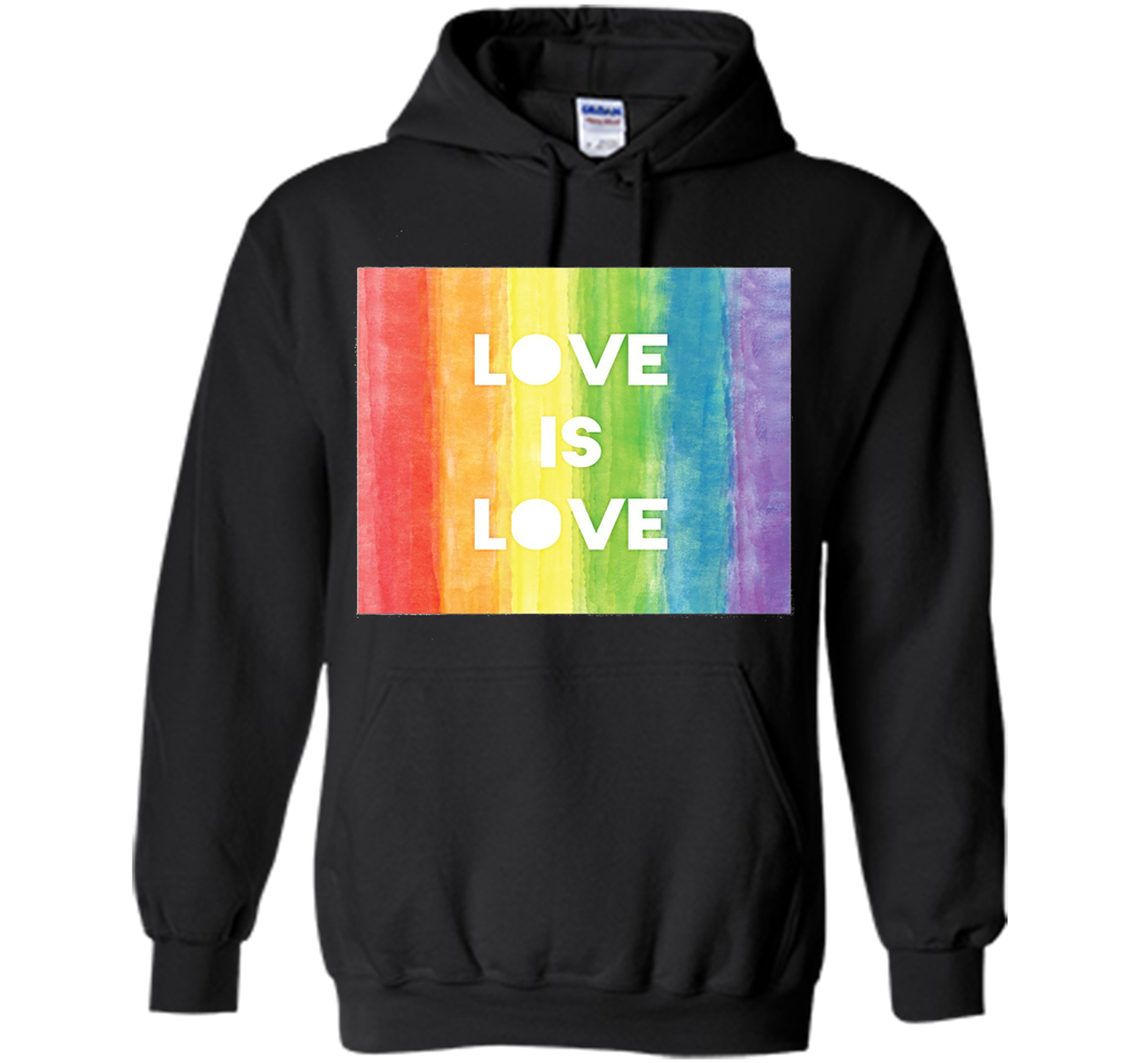 Love Is Love Gay Lesbian LGBT Pride Rainbow T-Shirt